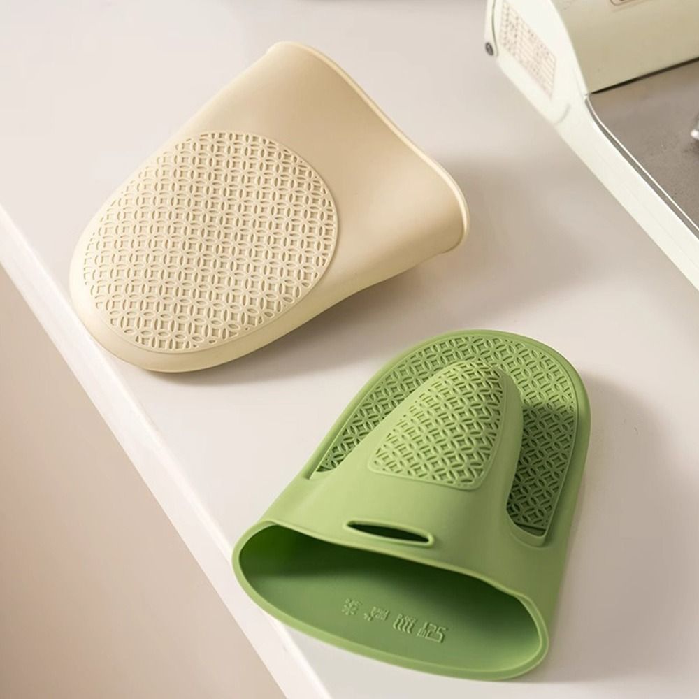 Oven Mitt Silicone - 1 шт. Термостойкие силиконовые перчатки для