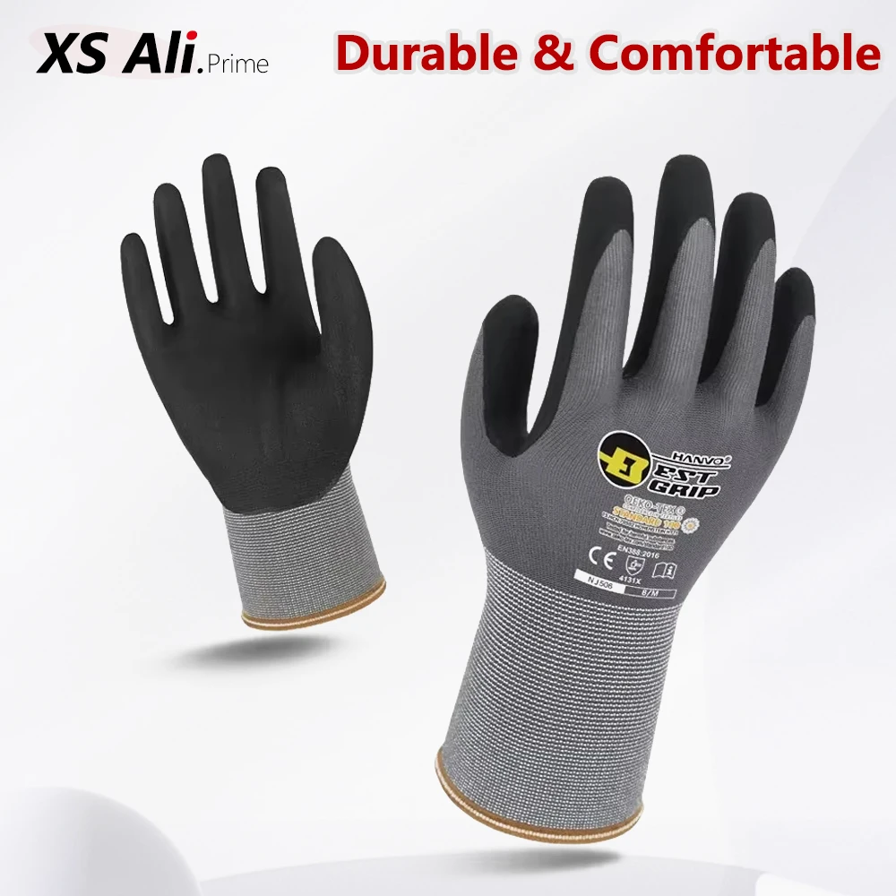 Nitrile Mechanic Glove - 1/10 пар нитриловых перчаток с пенопластовым