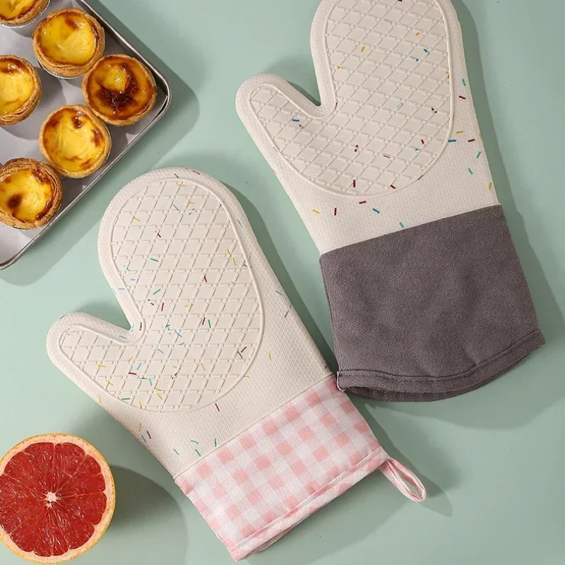 Oven Mitt Silicone - Термостойкие перчатки для микроволновой печи, силиконовые