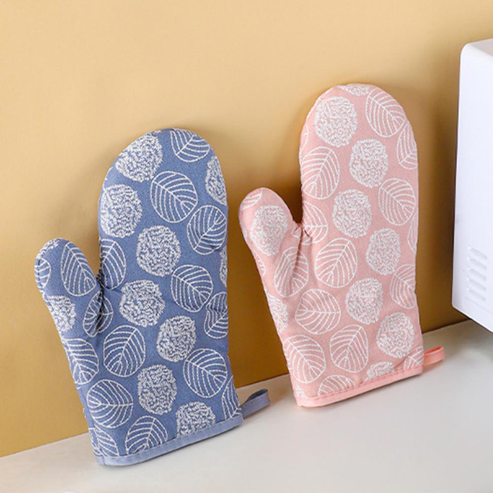 Oven Mitt Silicone - 2 пары термостойких перчаток для духовки,