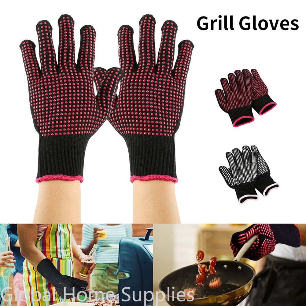 Перчатки для кухни, огнеупорны – обзор и цена Oven Mitt Silicone