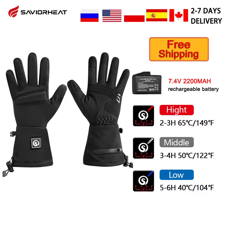 Snow Deer S18 зимние перчатки  – обзор и цена Motorcycle Glove Knuckle