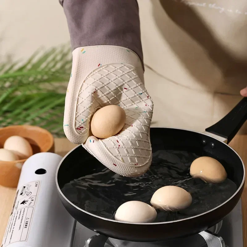 Термостойкие перчатки для микр – обзор и цена Oven Mitt Silicone
