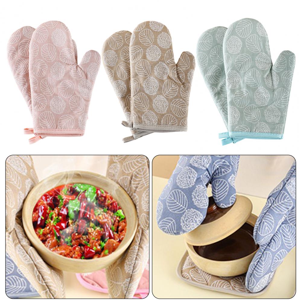 2 пары термостойких перчаток д – обзор и цена Oven Mitt Silicone